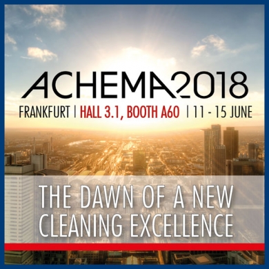 IWT at ACHEMA – The dawn of a new cleaning excellence!